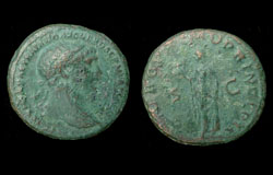 Trajan, As, Best Prince with Spes reverse Trajan, As, Best Prince with Spes reverse